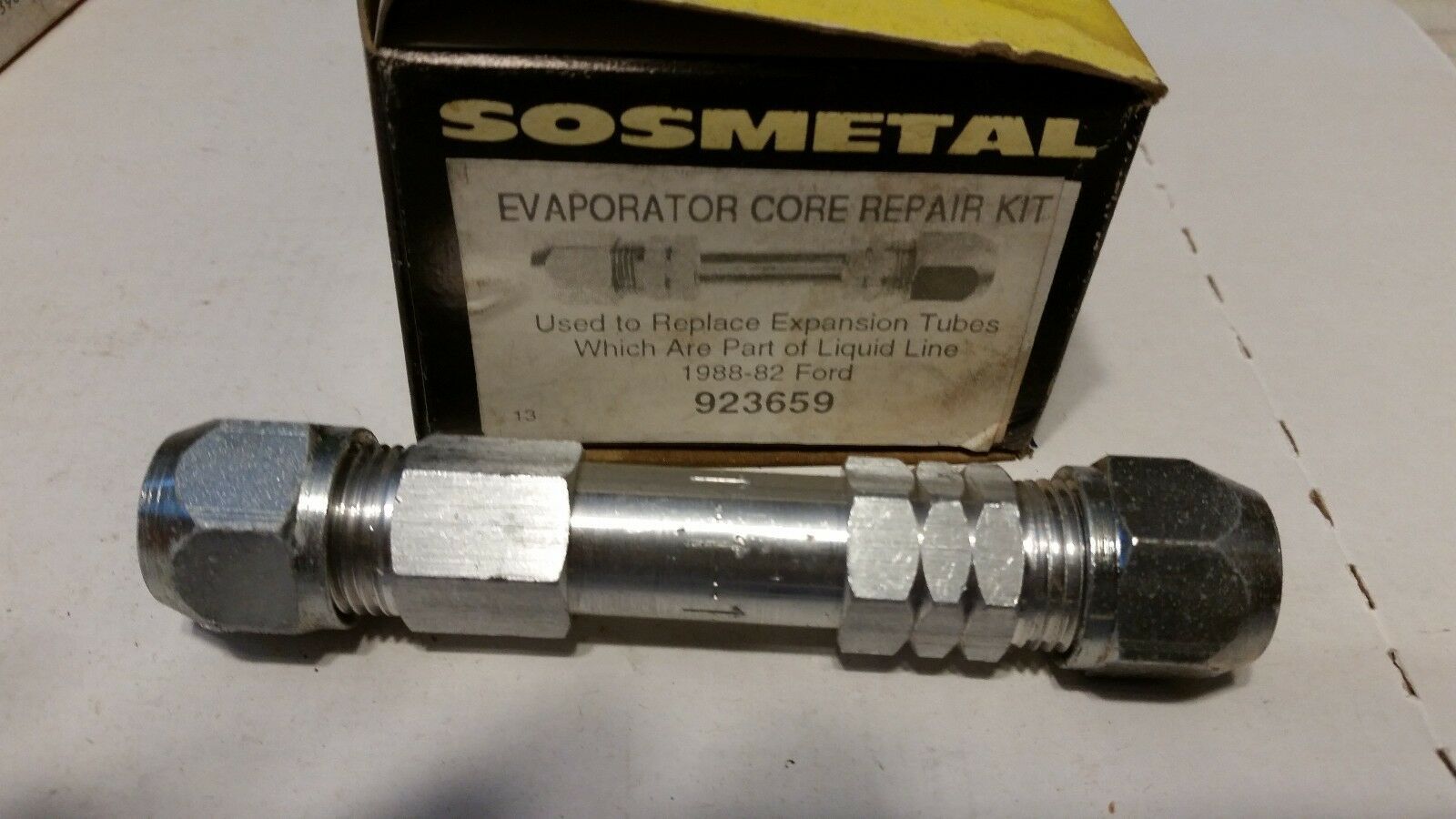 SOS Metal OEM Evaporator core repair kit 1982-1988 Ford 923659 expansion tube - $17.81