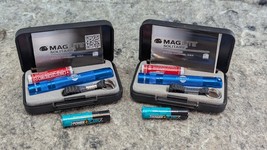 2 New Maglite Solitaire Incandescent Blue 1-Cell AAA Flashlight in Box - $19.99