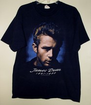 James Dean T Shirt Vintage 1982 Obituary Photo Roy Schatt Size Large - £129.83 GBP