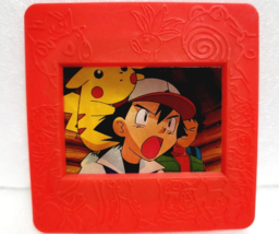 Pokemon Picture Frame Meiji Pikachu NINTENDO Old Rare No,4 - $55.17