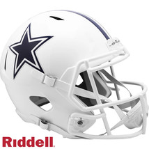 Dallas Cowboys ON-FIELD Alternate Nfl Full Size Speed Replica Football Helmet! - £107.30 GBP