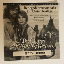 Dr Quinn Medicine Woman Tv Series Print Ad Vintage Jane Seymour Joe Lando TPA2 - £4.65 GBP