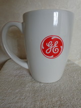 GE, General Electric Brand Named White Ceramic Coffee Mug. (#2503) - $21.99
