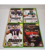 Original Xbox Games Lot NOT TESTED ESPN Football 2K4 Madden 2002 2005 06 - £7.45 GBP