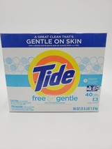 Tide Free And Gentle Powder Laundry Detergent 40 Loads 56 oz New - $55.00