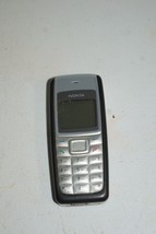 Nokia 1112 Black  Dualband GSM 900/1800 ONLY Cell phone TRACFONE - $19.79