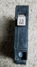 Cutler Hammer CH115SWD 1 Pole 15a 120v Switch Rated Plug In  Circuit Bre... - $16.10