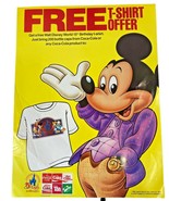 Walt Disney World Coca Cola Mickey Mouse Poster 15th Birthday Celebratio... - $19.79