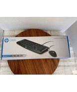 Genuine HP C2600 Wired USB Optical Mouse and Keyboard Combo NEW OPEN BOX - $43.69 CAD