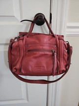Liebeskind Berlin Alexandria Sporty Satchel Pink Leather Bag - £54.52 GBP