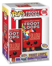 Funko POP!: Kellogs - Froot Loops #186 (2021) *Funko / Breakfast Cereal ... - $14.00