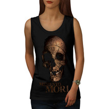 Memento Mori Death Skull Tee Indian Soul Women Tank Top - £10.17 GBP