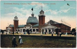 Ontario Postcard Toronto CNE Government Building Canadian National Exhibition - £3.94 GBP