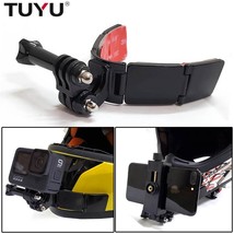 Tuyu Full Face Helmet Chin Mount Holder For Gopro Hero 9 8 7 5yi 4k Insta360 Cam - £14.15 GBP+