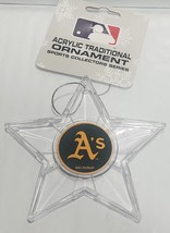 Oakland A&#39;s Acrylic Star Ornament - MLB - $231.97 MXN