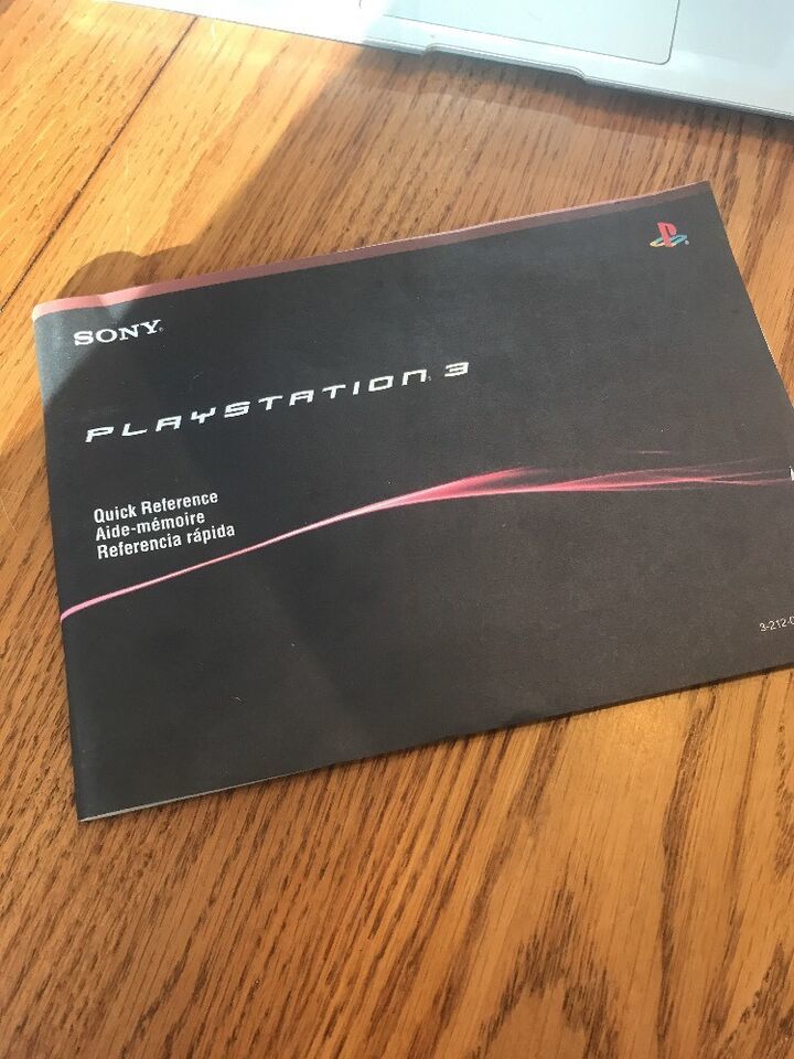 PlayStation 3 Quick Reference Instructions Only Ships N 24h - $11.76
