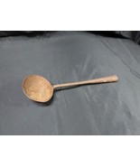 Old PRIMITIVE HAND FORGED IRON LADLE DIPPER For Pole Or Handle FARM Esta... - £11.18 GBP
