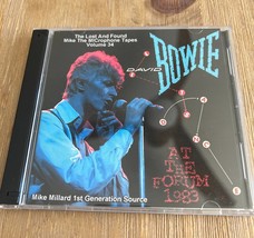 David Bowie Live in Concert on 8/14/83 (2 CD Set) Rare Radio Broadcast - £19.98 GBP