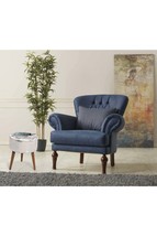 Flora Ottoman 106: Ivory Silver Patterned Accent Furniture - $67.99