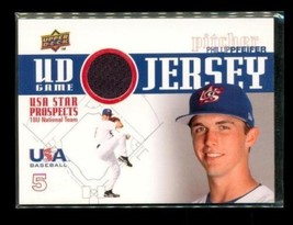 2009 Upper Deck Star Pro Relic Baseball Card GJU-13 Phillip Pfeifer Usa National - £7.86 GBP