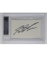 George Barris Signed Slabbed 3x5 Index Card Batmobile Autographed Becket... - £77.84 GBP