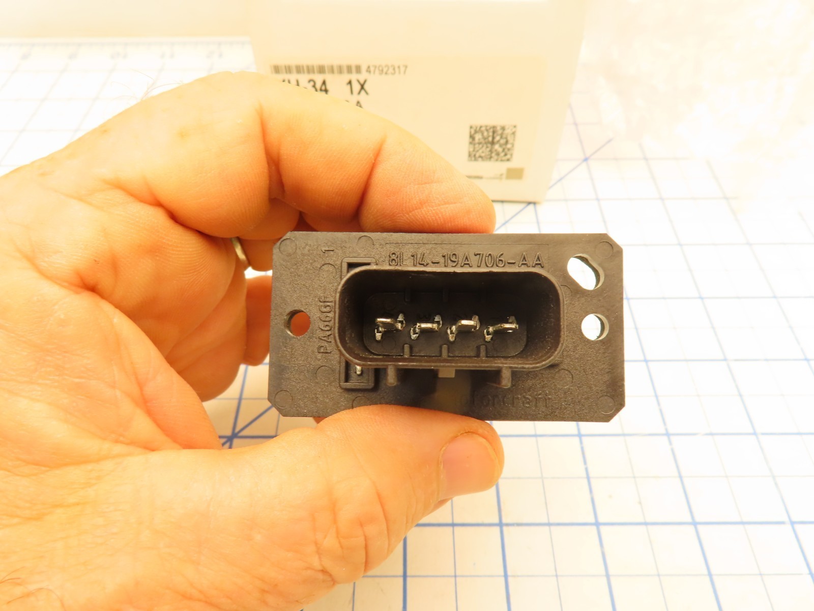 Ford 8L1Z-19A706-A HVAC Blower Motor Resistor YH-34 Item image 2