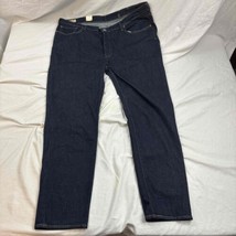 Levis Men Slim Straight Jeans Blue Levis Flex Stretch 46W 32L Irregular  - £19.46 GBP