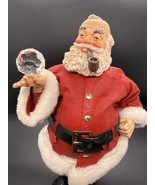1991 VINTAGE Clothique &quot;Possible Dreams&quot; 10” Santa w/ Crystal Ball &amp; Pip... - $38.10 CAD