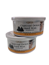 GiGi Charcoal Detox Hard Wax 5 oz. Pack of 2 - £12.45 GBP