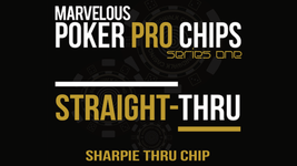 Straight Thru - Sharpie Thru Chip (Gimmicks and Online Instructions)  - Trick - £35.00 GBP
