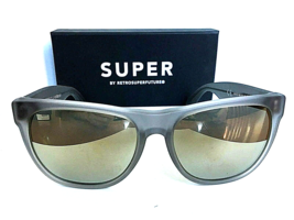 New RetroSuperFuture Matte Clear Classic FP1 Mirrored Men’s Sunglasses I... - £119.46 GBP