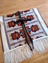 70s Serape Open Side Tunic Boho Hippie Kids Childrens - $19.99
