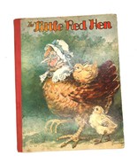Vintage Childrens Book The Little Red Hen Saalfield Publishing Bill Bail... - $55.48 CAD
