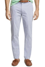Brooks Brothers Mens Clark Fit Stripe Seersucker Pants, Blue 35W x 32L 5197-9 - £57.15 GBP
