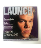 Launch CD ROM Magazine Special Fall Issue #21 Matt Damon Interactive Demo - £7.65 GBP