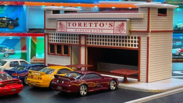 DIY Torettos Market Diorama 1 64 Scale Compatible with Hot Wheels and Ma... - $60.78