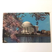 Collectible Thomas Jefferson Memorial Postcard ✉️ Posted 1960 4 Cents Stamp - £1.94 GBP