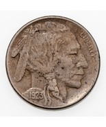 1923-S 5C Buffalo Nickel VF + État, Complet Corne, Just Femmes Pointe - $186.60 CAD