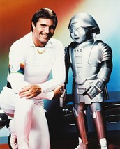 Gil Gerard And Tweekie In Buck Rogers In The 25Th Century 16X20 Canvas Giclee - £54.81 GBP