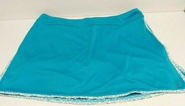 Women&#39;s Light Blue Izod Running Tennis Skort Medium Activewear - £14.76 GBP