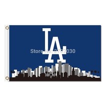 Los Angeles Dodgers Flag 3x5ft Banner Polyester Baseball World Series 007 - £13.46 GBP