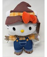 Hello Kitty Harvest Scarecrow Side Stepper Plush 2025 NWT Animated Count... - $52.50