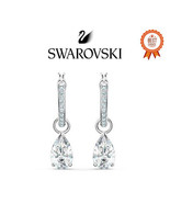 [SWAROVSKI] Attract Pearl Mini Hoodium Earrings 5563119 Women&#39;s Jewelry - £101.47 GBP