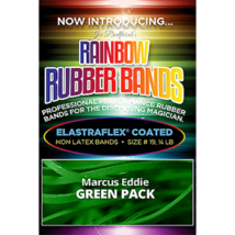Joe Rindfleisch&#39;s Rainbow Rubber Bands (Marcus Eddie - Green Pack ) - £15.78 GBP