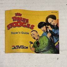 The Three Stooges Original Nintendo NES Instruction Booklet Manual Only B4 - $9.85