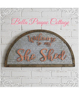 Cottagecore &quot;She Shed&quot; Sign/ Plaque - £52.31 GBP+