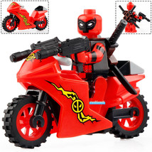 Deadpool (Ultimate) Marvel Super Heroes Lego Compatible Minifigure Blocks Toys - £2.73 GBP