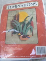 Temptations Canvas Kit Harvest Moon #1214  Wall Hanging 17" X 12"  new sealed - $9.89