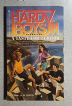 HARDY BOYS CASEFILES #92 A Taste for Terror Franklin Dixon (1992) Archway pb 1st - £10.11 GBP