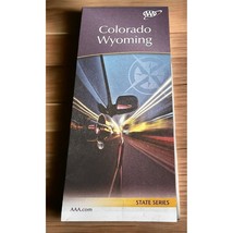 Colorado Wyoming State Map Transportation Travel Highway Map 2018 AAA - £6.92 GBP